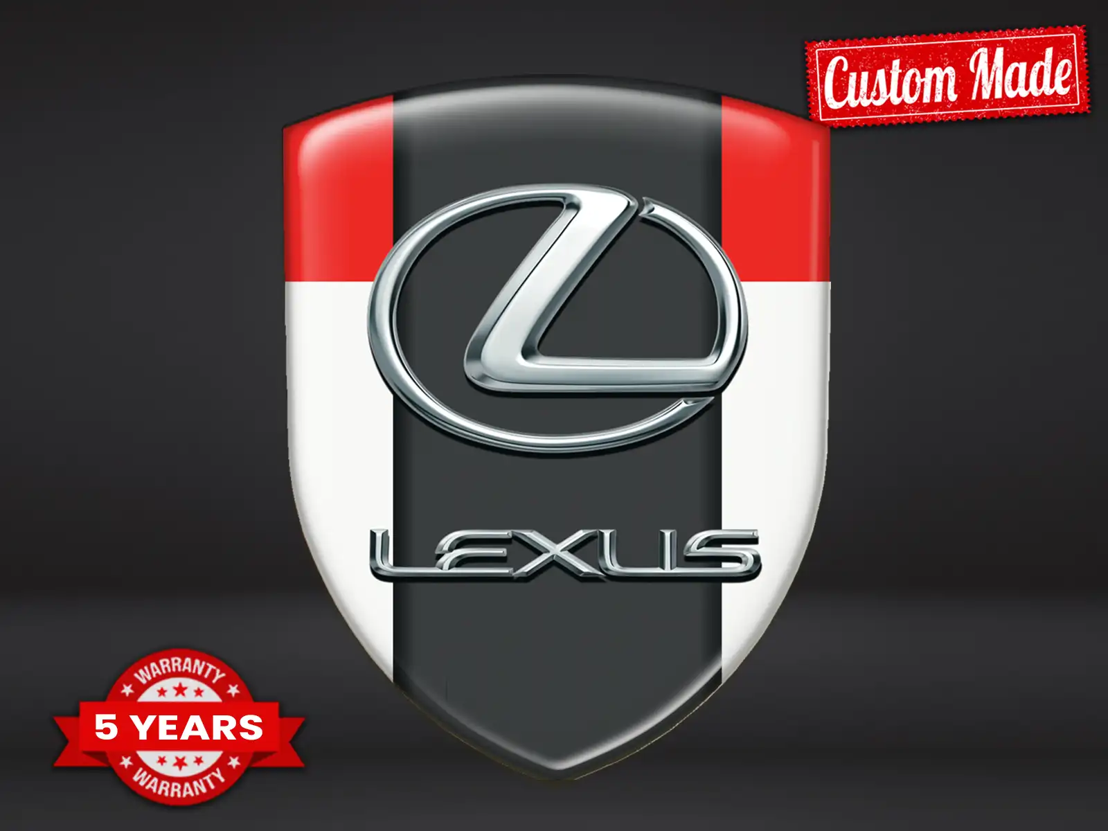 Lexus Badges Auto Sport Élégants Haute Qualité